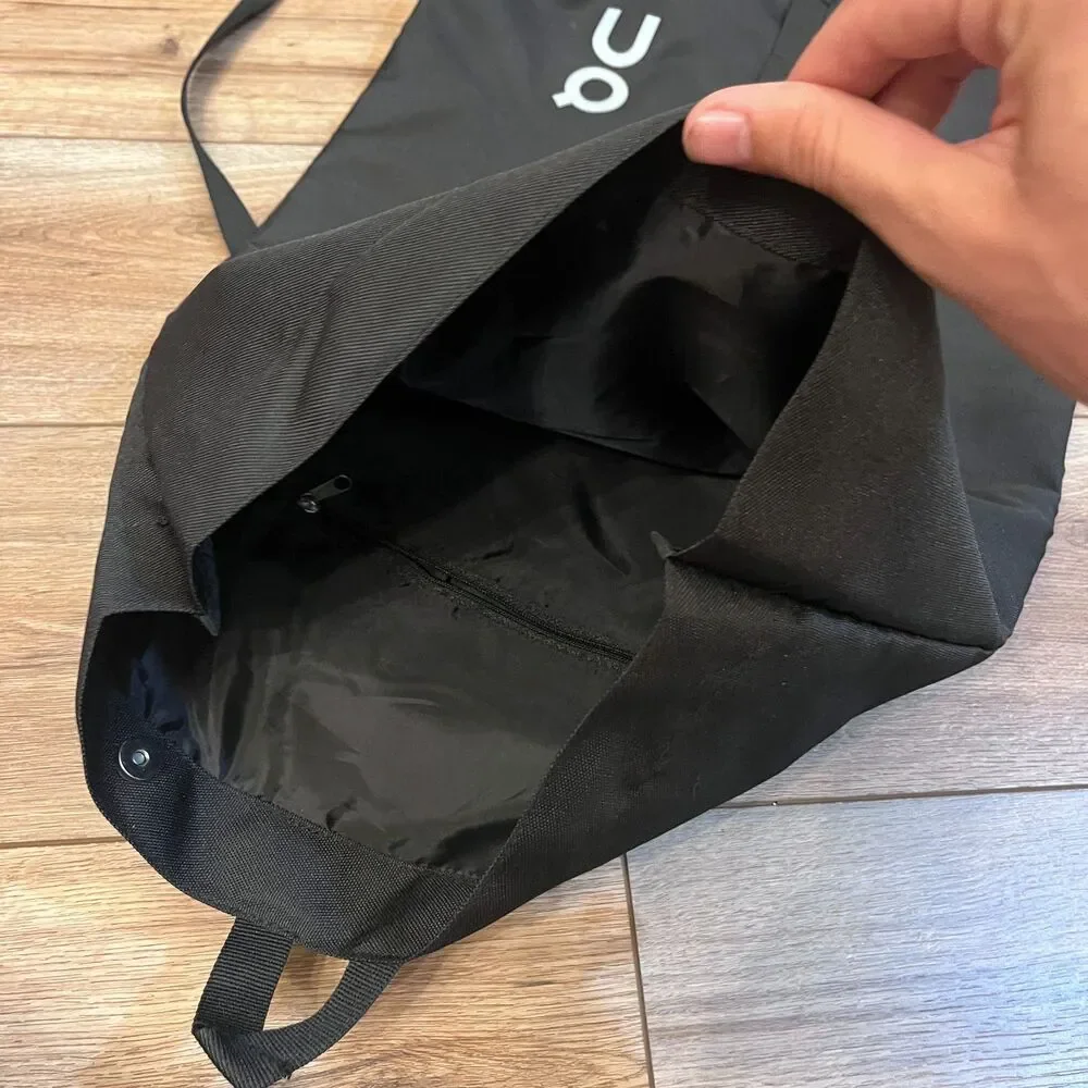 On Cloud Running Ambassador Pack Backpack 2 in 1 Bag Tote Black